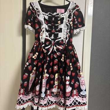 ワンピース angelic pretty Lyrical Bunny Parlor jsk Lyrical