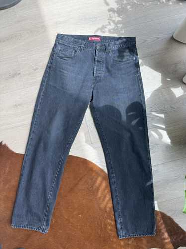 supreme シュプリーム regular jean 32 ブラック 22ss 中古・古着通販】Supreme (シュプリーム) Regular Jean Washed