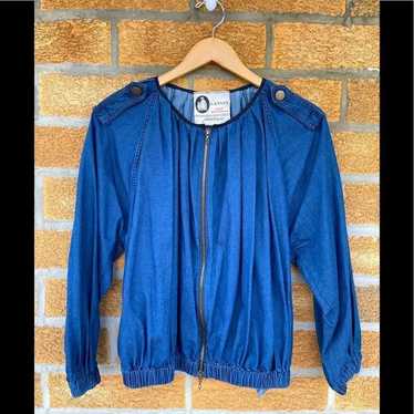 Acne Studios Acne Lanvin x Acne Denim Jacket - Blue Jackets
