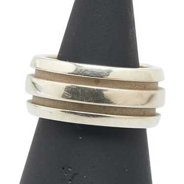 Tiffany&co. grooved lines ring - Gem