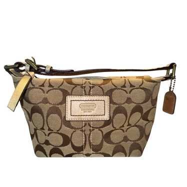 【希少】 COACH Signature Accessory pouch Coach Accessory Pouch Bag Signature y2k - メルカリ