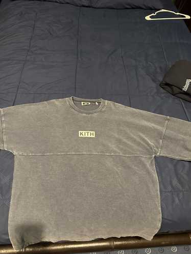 KITH Paneled L/S Tee \"Dark Indigo\" BOXロゴ Kith Canada