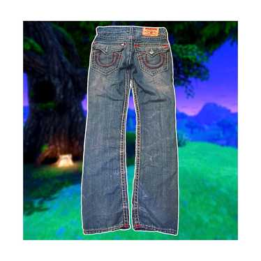 True Religion Joey Super T Jeans 28 USA Made Vintage Thick