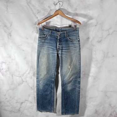 パンツ HELMUT LANG BOOT CUT Painted Denim 28 24304945_54410664_600.jpg