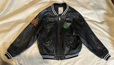 AVIREX USA パンツ 限定版 vintage hiphop Vintage 80's 90s Avirex All American icon varsity leather