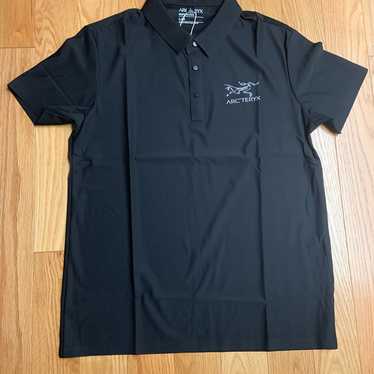 アークテリクス　Chilco ss polo shirt メンズXXL 黒 Arc'Teryx Men's Chilco SS Polo Black - Large