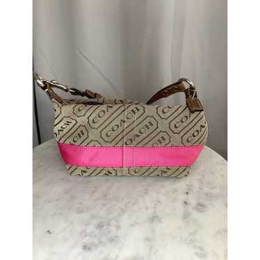 Rare Vintage COACH ミニ　ピンク　バッグ Coach mini pocket soho in optic pink set! SOLD very rare and