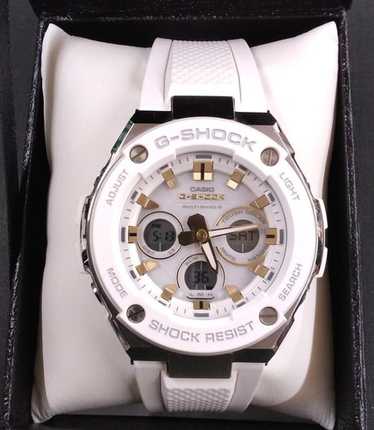 G-SHOCK GST-300 ホワイト New Colors For Mid-Size G-STEEL 300: Black, Red, Silver