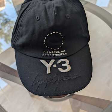 Y-3 adidas キャップ サイドロゴ コーデュラ ブラック Mサイズ Y-3 ワイスリー ヨウジヤマモト adidas アディダス 帽子 ダッド