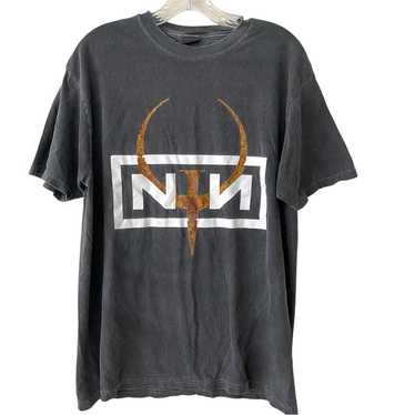ビンテージ90's○Nine Inch Nails Further Down the Spiral T