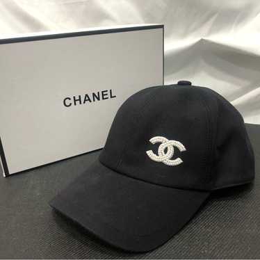 CHANEL】シャネル パール サテン キャップ (CHANEL/キャップ