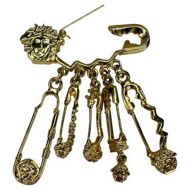 Versace vintage gold brooch - Gem