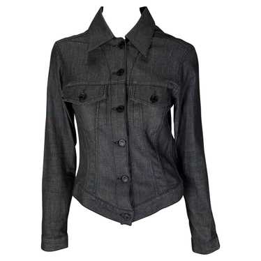 Gucci Fall 1999 Tom Ford Black Selvedge Denim Jacket 40
