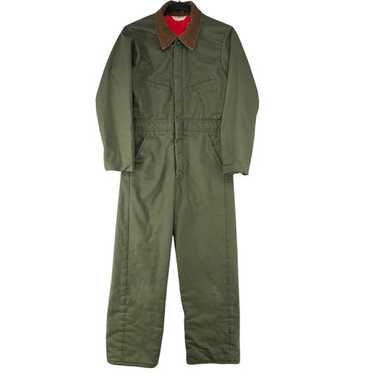 Vtg Key Jumpsuit Mechanic Coveralls Para Suit Navy Bl… - Gem