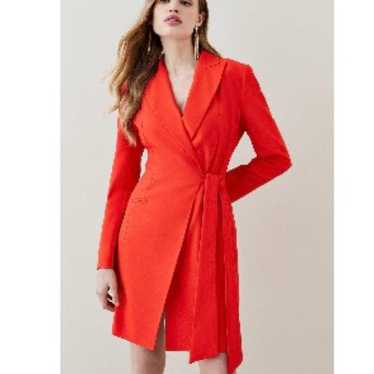 Karen millen red satin - Gem
