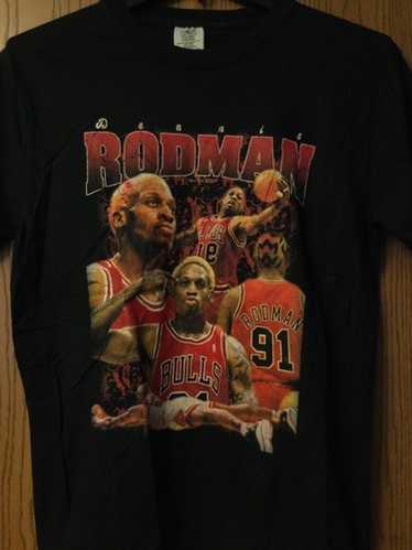 ウェア 90s champion chicago bulls Dennis Rodman Vintage 90s Champion Chicago Bulls NBA #91 Dennis Rodman