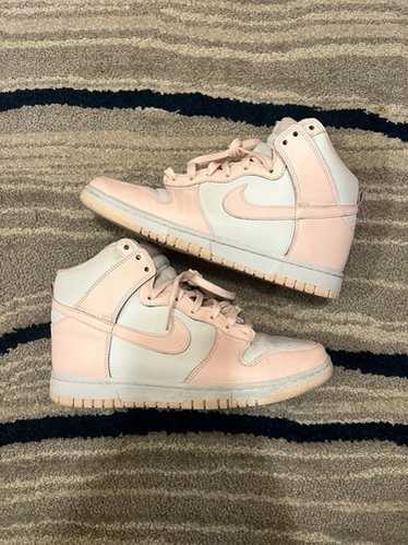スニーカー Nike Dunk High Sail Crimson Tint (W) 2021 wmns New 2021 Nike Dunk High 'Sail/Crimson Tint' Women Size 10