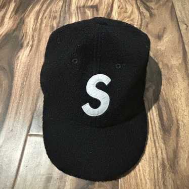 Supreme S Logo Felt 6-Panel Black - SS18 - US
