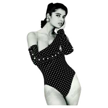 水着・ラッシュガード CHANEL Vintage Swimsuit CHANEL Vintage CC Logo Swimsuit Bikini Separate Swimwear
