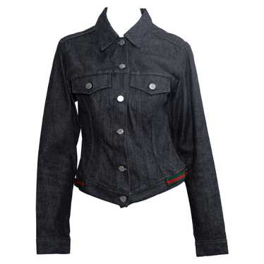 GUCCI Tom Ford 1998 Black Denim Jacket