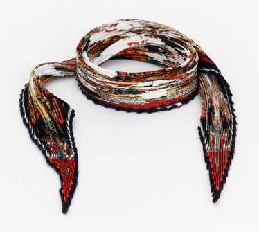 Hermes kachinas silk scarf - Gem
