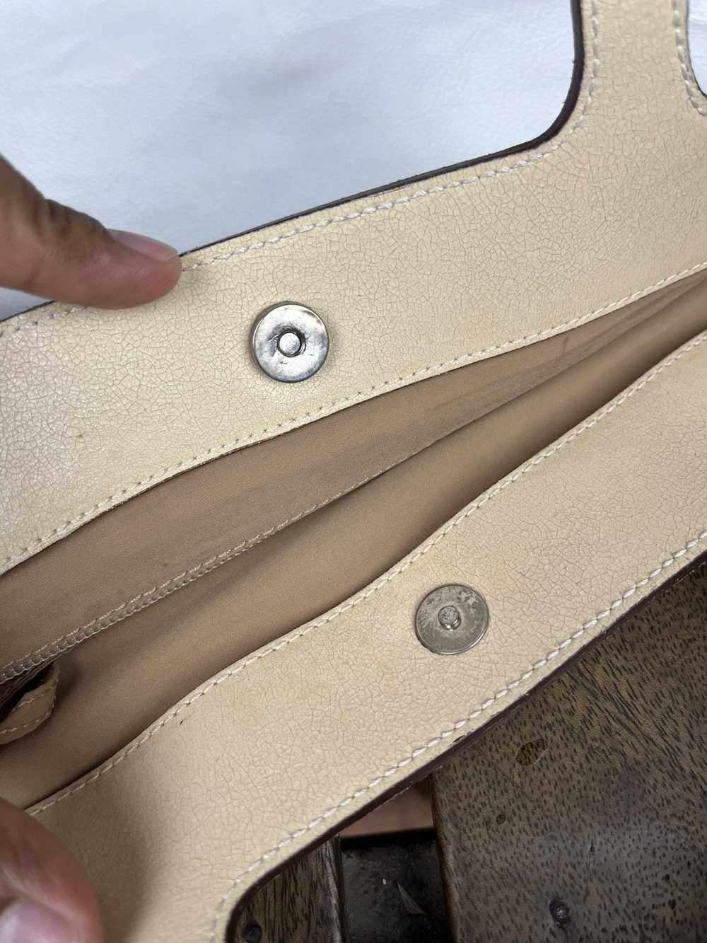 Designer Vintage Miu Miu 1990s Calfskin Envelope … - image 11