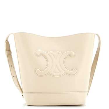 【VIPセール】CELINE スペシャルセール S Bucket CUIR TRIOMPHE SMALL BUCKET CUIR TRIOMPHE IN Smooth Calfskin - TAN | CELINE