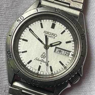 SEIKO SILVERWAVE Z 7546-6069 ヴィンテージクォーツ Seiko SilverWave Z 7546-606A Quartz Pepsi Bezel Vintage