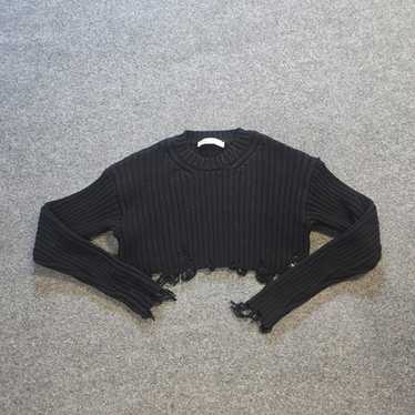MAISON SPECIAL×ZARA stitch knit grunge MAISON SPECIAL×ZARA stitch knit grunge