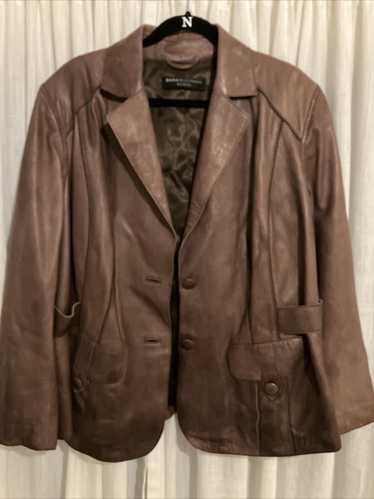 DANA BUCHMAN レザージャケット Dana Buchman Leather Jacket - Etsy