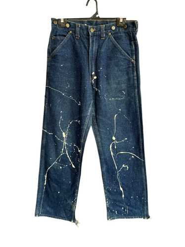【vintage】BEN DAVIS / WIDE DENIM PAINTER Vintage Ben Davis Baggy Jeans Size on 38 - Etsy