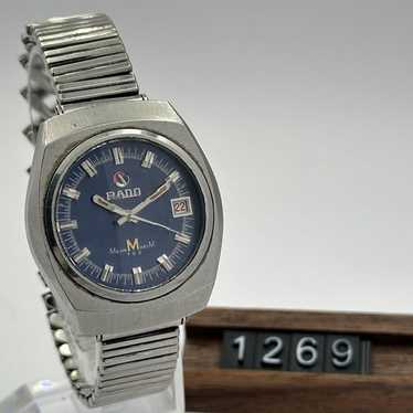 稼働品！★RADO MANNHEIM 702 1970年代 メンズ腕時計！★ 稼働品！☆ラドー マンハイム 702 1970年代 メンズ 自動巻き