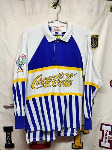 激レア 1996 ユーロ アンブロ コカコーラ ドリルトップ ヴィンテージ