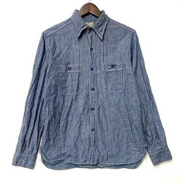 トップス BUZZ RICKSON'S 30th CHAMBRAY WORK SHIRTS Buzz Rickson's 30th Anniversary Chambray Features