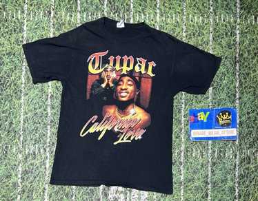 独特の上品 hop Hip 80s • shirt t 2PAC 90s Vtg Rap Gem - … Retro Vintage トップス