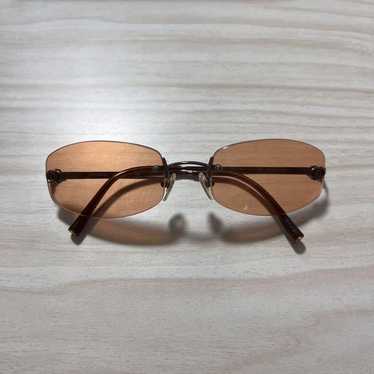 CHANEL サングラス 4002 オレンジ ココマーク メタル old