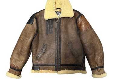 schott USA製ムートンフライト ジャケット B-3B3 ボア 40 Schott type b3 size - Gem