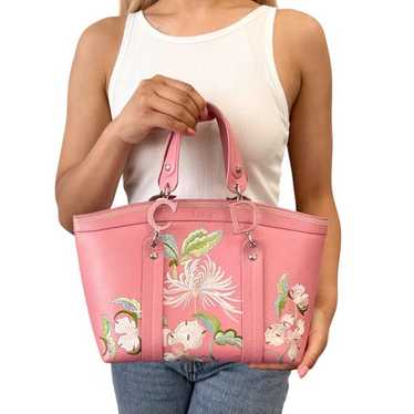 【美品】Chistian Dior  vintage handbag Christian dior pink vintage handbag - Gem