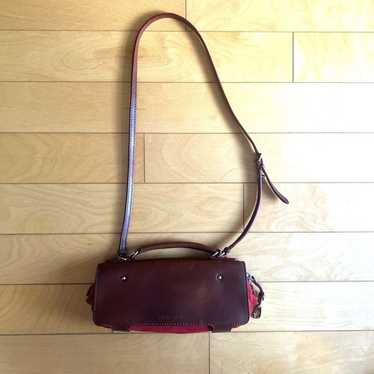 Miu Miu Archive Vintage Shoulder Bag Handbag Suede Leather