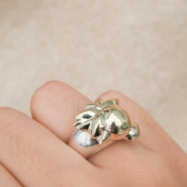 美品】 フォリフォリ 指輪 リング 箱付き 袋付き シルバー ゴールド
