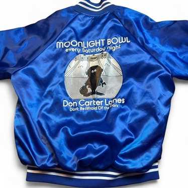 Satin bowling jacket - Gem