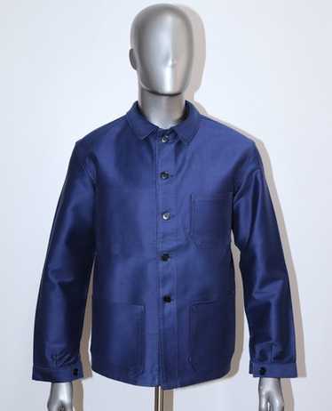 ジャケット・アウター 50~60s French Blue Moleskin Jacket 全国通販】VINTAGE 60s FRENCH WORK