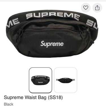 【新品】Supreme Waist Bag black 19ss CORDURA $_12.JPG?set_id=880000500F