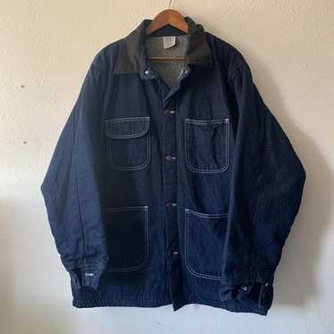 Bob Barker Mens Blue Denim Lined Extra-Large XL Prison
