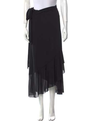 Black drawstring skirt - Gem