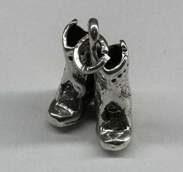 James Avery ジェームズアヴェリー　シルバーカウボーイブーツ　チャーム James Avery Cowboy Boot With Spur Charm ~ RETIRED | eBay