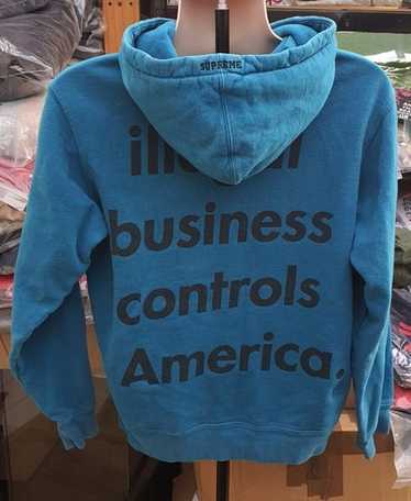 Supreme illegal business hoodie - Gem