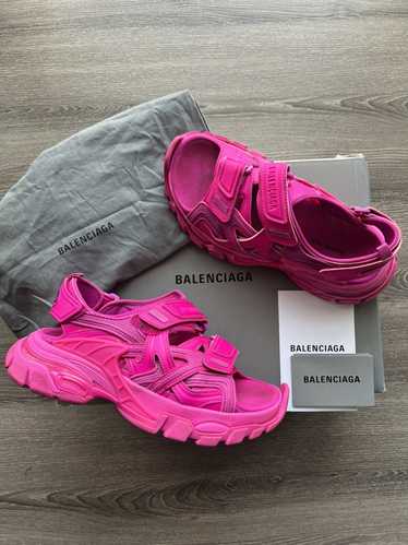 【ほぼ未使用】 BALENCIAGA Track Slide ミュールサンダル 楽天市場】バレンシアガ サンダル 中古の通販