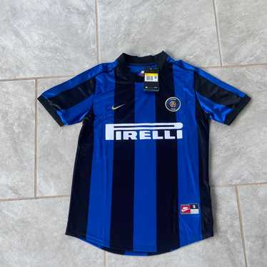 Vintage Inter Nike Pirelli football soccer jersey shirt