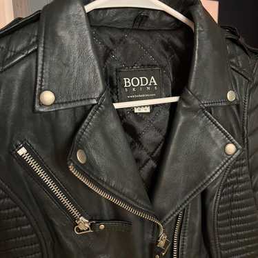 希少✨BODA SKINS ダブル レザー ライダースジャケット 羊革 M Women's Leather Biker, Aviator and Bomber Jackets | BODA SKINS